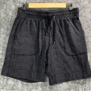 Pair of Thieves Mens Heather Gray Adjustable Waist 7 in Inseam Shorts Size Small